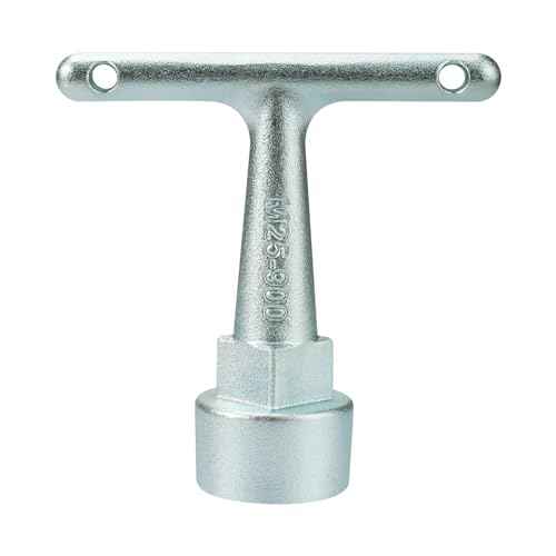 Water Meter Wrench for Pentagon Socket, Curb Stop Wrench, Water Valve Shut Off Tool for Penta Socket, Pentagon Curb Box Key