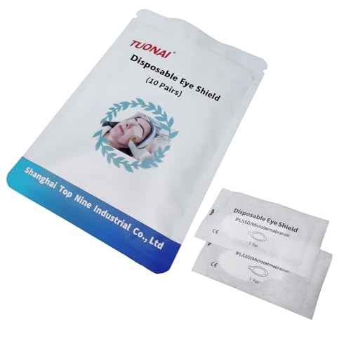 Disposable Vee-shields 10 Pairs for IPL Hair Removal Beauty Fields Client Eye Protection