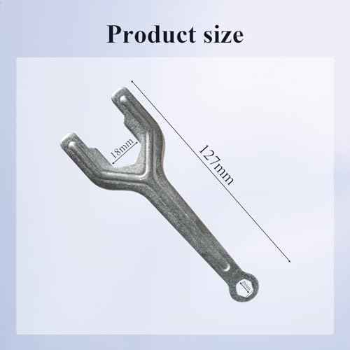MHU38218908 Refrigerator Spanner Wrench, Fit for LG Kenmore Brand, Floor-Standing French Fridge Door Leveling Tool, Adjust Fridge Height of Door