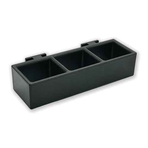 Stealthmounts Wall Hive System Triple Holder | 6 Pack | Mounts for Tools Storage | Made in The UK