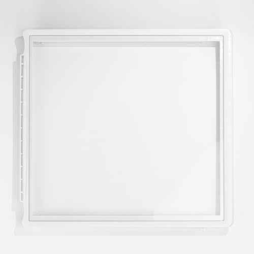 241969501 Refrigerator Shelf Frame With Glass, Refrigerator Drawer Cover for Frigidaire Replacement Shelf With 240443384 Glass (241969501 Refrigerator Shelf Frame With Glass)