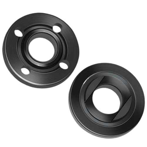11 Pcs Angle Grinder Nut Angle Grinder Wrench Kit 5/8-11 Flange Metal Lock Nut Fits for Dewalt Milwaukee Makita193465-4 Metabo Bosch 4.5" 5" Grinder Parts