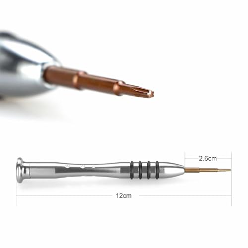 Generic Pentalobe Screwdriver For Macbook Air and Pro Models, Star P5 1.2mm Repair Tool, Silver, Fixed-by-98