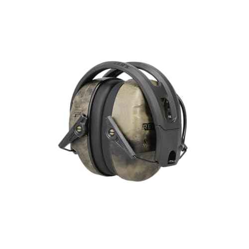 Walker's Recon Digital Muffs - Durable IPX4 Resistant Shooting Hearing Protection Electronic Muffs, 2 AAA Batteries Included