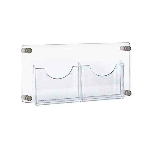 Azar Displays 105586 Two Pocket Letter Brochure Holder Pack of 1