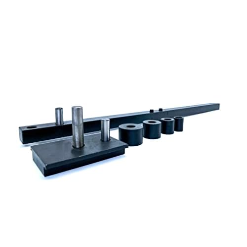 Bend up to 3/8 diameter mild steel rod, Metal Bender Forming Tool/rod bender/rebar bender,Includes dies for 3/4, 1, 1-1/4, and 1-1/2" diameter bends