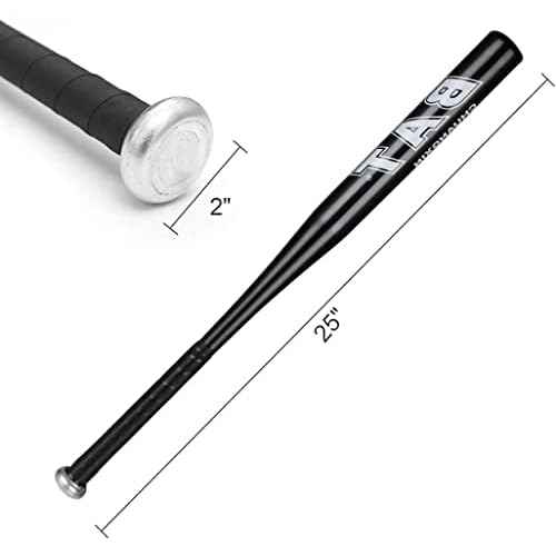 Farsler Baseball Bat 25 Inch Aluminum Alloy Thickened Baseball Bat Home Defense and Personal Self-Defense