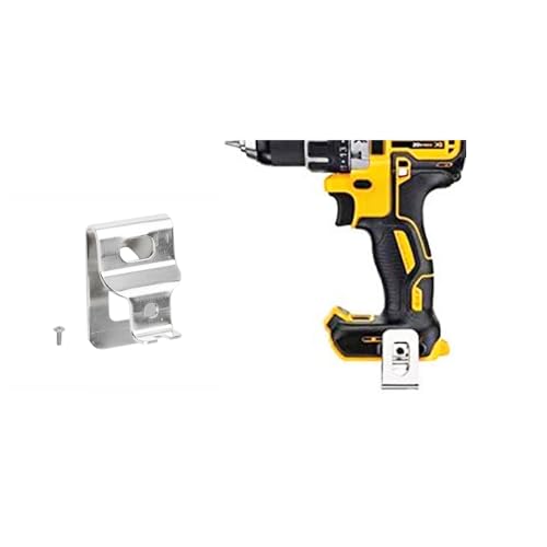 N268241 N086039 Belt Clips Dewalt 304 Stainless Steel Drill Clips Tool Hooks for Dewalt 20V Power Tools, Compatible with DCD980, DCD985, DCD980L2, DCD985L2£¨10-pcs)