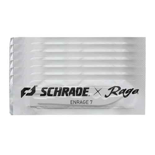 Schrade Enrage Replacement Blades 6 Pack with 2.5-3" 420A Steel Blades, Compatible with Schrade Enrage Series, for Hunting, Outdoors, and EDC