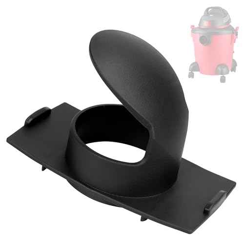 7413197 Vacuum Inlet Deflector Asembly for Shop-Vac Wet/Dry Vacuums, Vacuum Dust Bags Holder Dirt Deflector Replacement Part (Black)