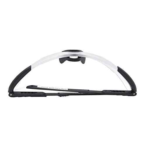 ESS Eyewear Eye Safety Systems ICE-One Ballistic Eyeshield, Clear Lens, White, 2.4 (740-0005)