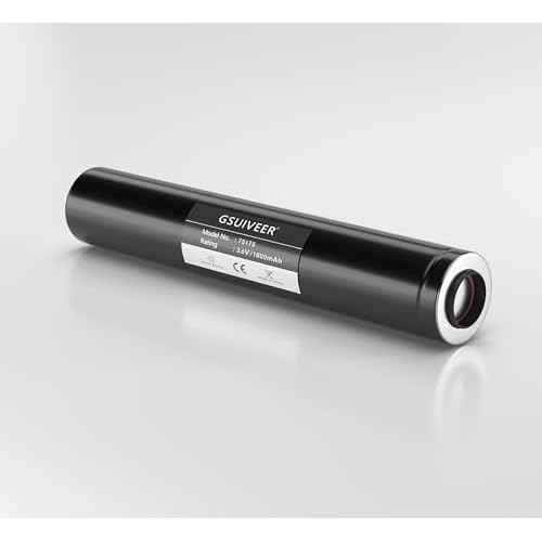 75175 Rechargeable Battery 3.6V 1800mAh Ni-CD Compatible with Streamlight Stinger 75175 75375 75300 75500 75810 76000 76300, PolyStinger, Pelican M9, FL126 Flashlight (3 Pack 75175 Battery)