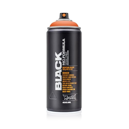 Montana Cans BLACK Spray Paint, 400ml, Halloween