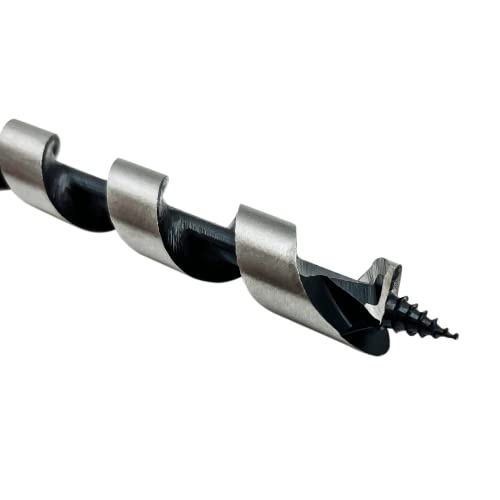 5/8 Inch x 12 Inch Auger Drill Bit for Wood, Soft and Hard Wood Plastic Drywall with 3/8 Inch Hex Shank