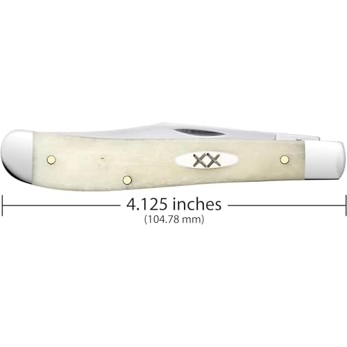 Case Cutlery CA13312: Slimline Trapper Natural Bone