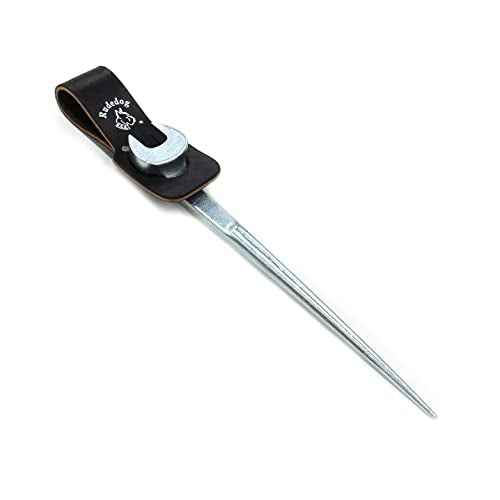 Single Spud Wrench Holder ? Premium Black Leather ? Rudedog USA #3001