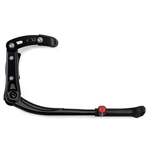 Schwinn Adjustable, Center or Rear Mounted Kickstand, Black, Fits Adult Bikes, Steel, Aluminum or Aluminum Alloy, Easy Installation, Top Plate and Bolt Included, Kickstand for Adult Bike