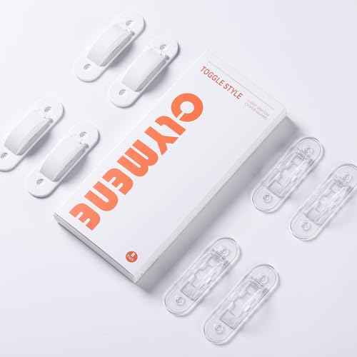Wall Switch Guard, Childproof Light Switch Cover Guard | Toggle Style | Light Switch Protection | Lock Toggle Switch in On or Off Position | 8 Pack, Clear