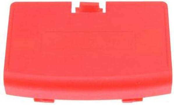 Battery Pack Back Door Cover Lid Case for Gameboy Advance GBA Console Accessories Replacement (Red)