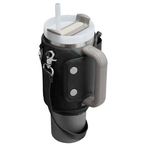 STANLEY All Day Quencher Carry All for 40 oz Tumbler with Handle | Crossbody Bag with Phone Holder Pocket, Card Sleeve & Detachable Strap | Water Bottle Carrier Bag | BPA-Free |