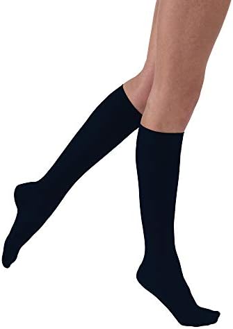 JOBST 121508 BSN Medical Compression Stocking, Knee High, 20-30mmHg, Closed Toe, Small, Midnight Navy