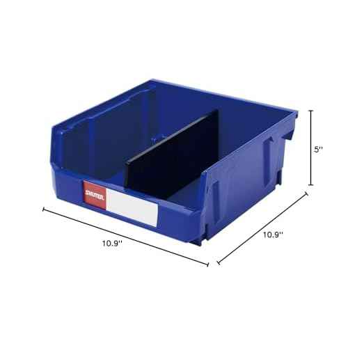 Shuter 1010003 Bucket Tool Organizer, BIN STORAGE ULTRA HANGING 10.9 IN X 10.9 IN X 5 IN