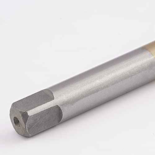 Metric M8 X 1.25 HSS Ti-Coated Straight Flute Thread Tap, M8 X 1.25mm Titanium Coated Thread Machine Tap Right Hand