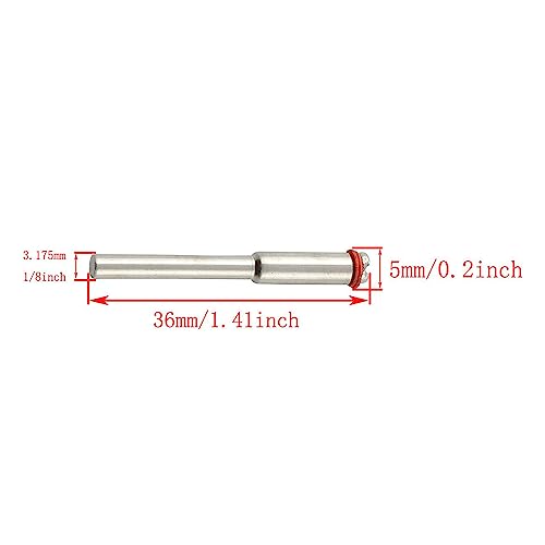 Cut-Off Wheel Screw Mandrel RLECS 12pcs 1/8 inch Cut-Off Wheel Screw Mandrel Shank Holder for Rotary Tools