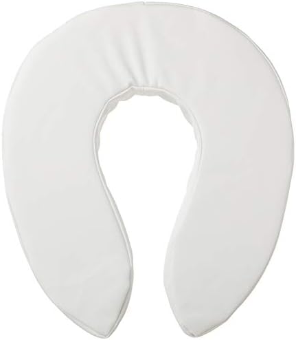 Essential Medical Supply Padded Toilet Riser, Plastic, 2" (Pack of 2)