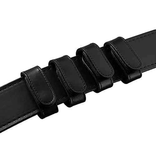 Perfect Fit Shield Wallets Duty Belt Keeper with Double Snap Closure (Pack of 4)