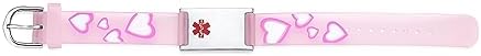 LinnaLove cartoon medical alert id bracelets Parents gift to Son, daughter, brother, sister