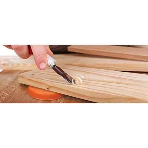 Slipstick CB700 Universal Bench Grippers with Non Slip Grip Surface for Woodworking, Painting, Leveling, Raising, & Supporting (Set of 8 Stackable Grippers) 2-3/4¡± Round x ¨ö¡± Tall - Orange