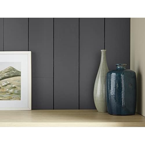 KILZ TRIBUTE Paint & Primer, Interior, Color Sample, Deep Onyx, 8 Ounces