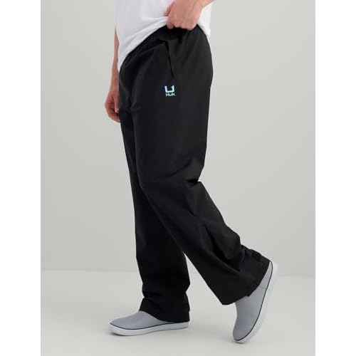 HUK Mens Storm Rain Pant 2.0, Waterproof, Windproof, Breathable Fishing and & Outdoor Gear