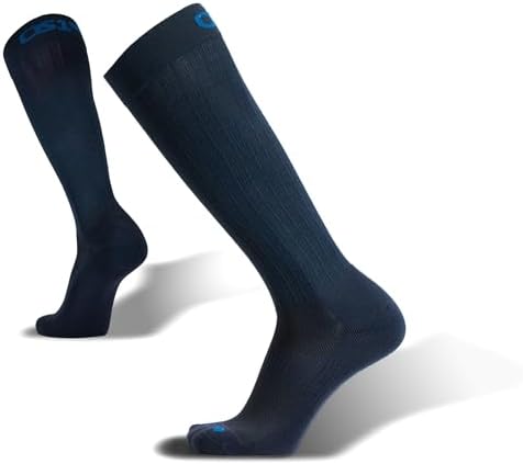 OS1st Wellness Compression Socks for circulation, swelling, deep vein thrombosis and calf cramps | 15-20mmHg