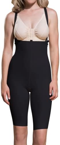 MARENA FBS Stage 1 Recovery Girdle with Suspenders, Short Length Post-Surgical Girdle for Women
