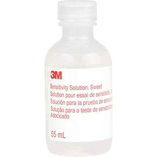 3M 55 mL Replacement Sweet Sensitivity Solution for 3M Any Particulate or GasVapor Respirator (for Use with 3M FT-10 Qualitative Fit Test Apparatus and FT-20 Training and Fit Testing Case)