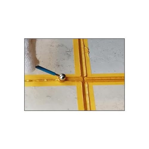 Concrete Countertop Caulking Tool Metal Ball Tile Caulk Finishing Tool Double Steel Pressed Ball Tile Grout Repairing Stick 8 Pack