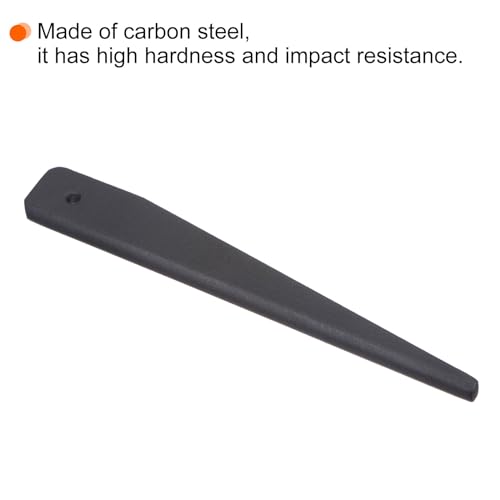 HARFINGTON 2 PCS Morse Taper Drift Key Carbon Steel Drill Chuck Sleeve for MT1-MT2 Removes Morse Taper Adapter
