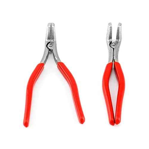 QWORK Battery Pliers, Professional Battery Equipment Plier Battery Terminal Spreader Automotive Repair Tool