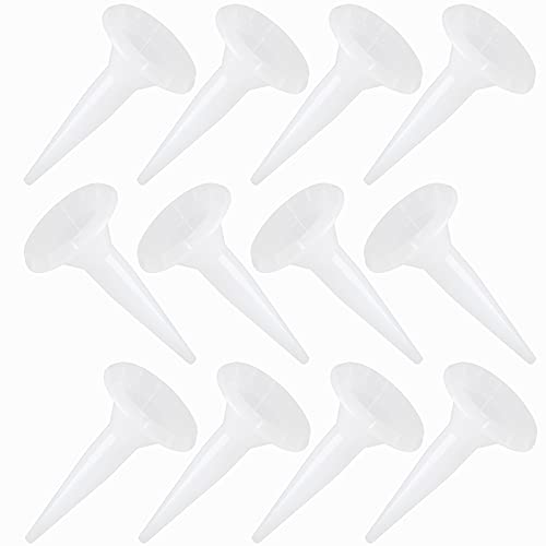 12Pcs Caulking Nozzle Cones Nozzles for Sausage Caulking Gun, Epoxy Piston Caulking Gun Tip Replacement Extension Tool