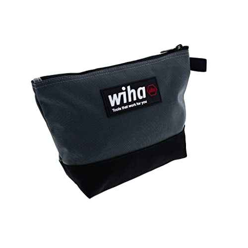 Wiha 91473 Cordura Multi Purpose Heavy Duty Zipper Tool Pouch
