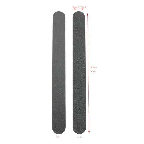 15PCS Black Double Sided Matchsticks Slanted Sanding Twigs Fine Detailing Sanding Sticks for Plastic Models Wood Hobby