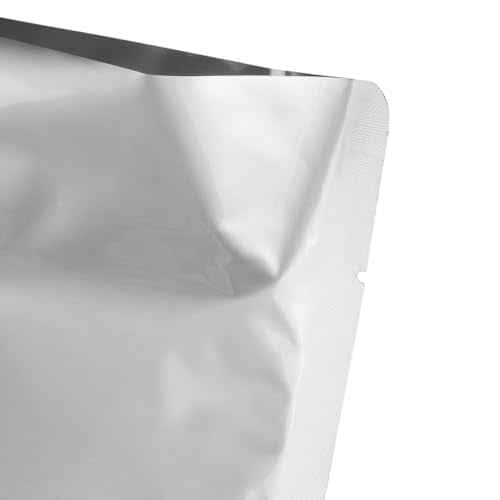 PackFreshUSA: 5-Gallon (20" x 30") AirTight Mylar Bags - 2000cc High-Capacity Oxygen Absorbers Long-Term Food Storage ? Heavy Duty 5.5 Mil Thick (Per Side) - Heat Sealable - Food Grade - Pack of 5