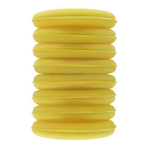 Polyte Foam Detailing Applicator Pad (Yellow, 8 Pack, 4.3 in)