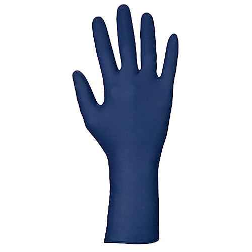 SAS Safety 6604-20 Thickster Powder Free Exam Grade Disposable Latex 14 Mil Gloves, Extra Large, 50 Gloves by Weight