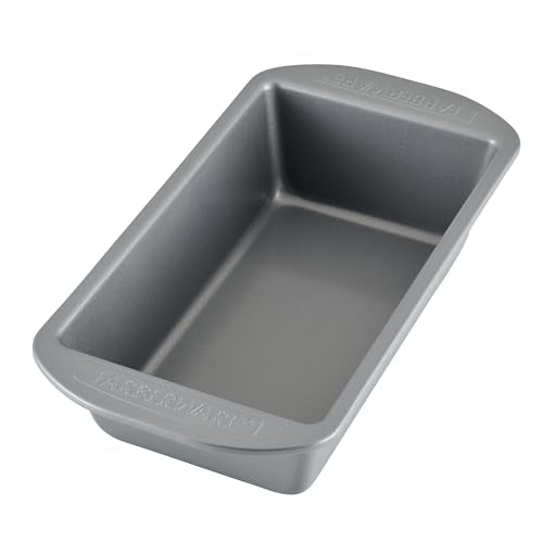 Farberware Nonstick Bakeware 9-Inch x 5-Inch Loaf Pan, Gray