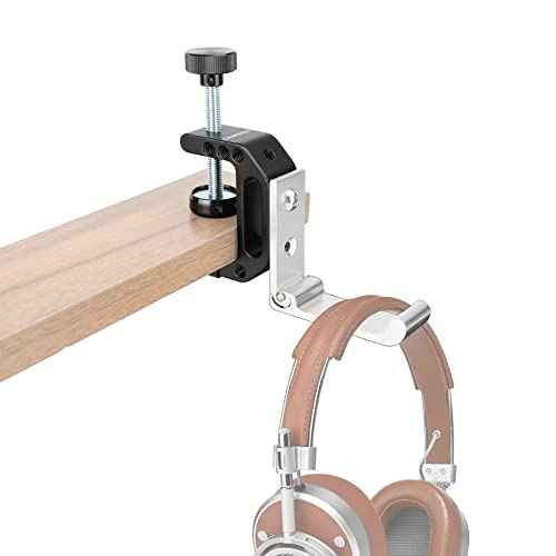 CAMVATE Foldable Wall Hanging Hook for Tool Storage + C Clamp with 1/4" & 3/8" Mounting Points - 3089