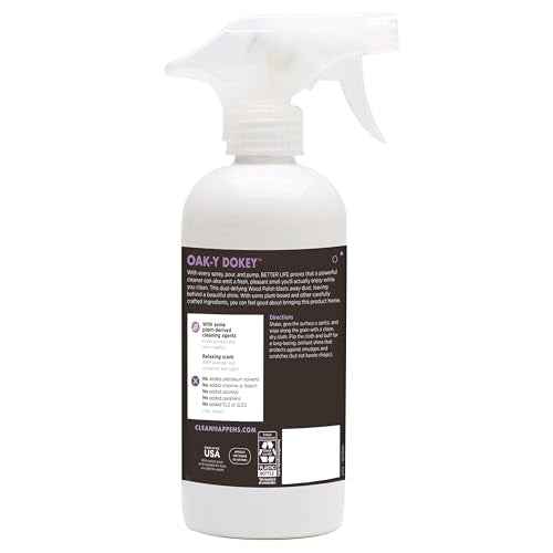 Better Life Natural Wood Polish, Cinnamon and Lavender, 16 Ounce, 24195