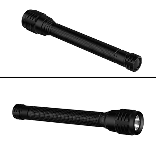 Pocket Flashlight 1200 Lumen Single Mode LED Penlight Torch Pen Flash Light for Tight Space Inspection Repair Work, 2 Pack